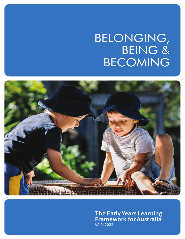 Early Years Learning Framework Australia V2.0