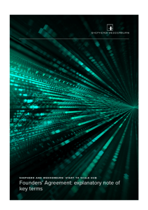 Founders' Agreement: Key Terms Explained