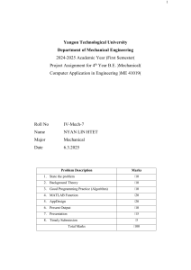 MATLAB Truss Analysis Project: ME 41019