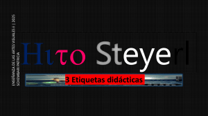 Hito Steyerl: Videoarte y Cultura Digital