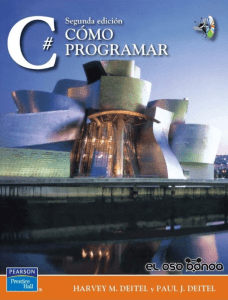 Libro de Programaci&oacute;n en C#, 2da Edici&oacute;n