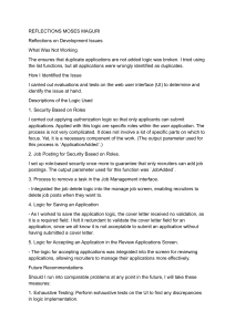 Development Reflections: Debugging & Logic Improvement