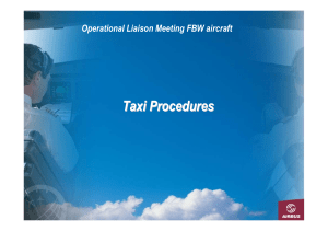 Airbus FBW Aircraft Taxi Procedures: Safety & Efficiency