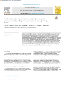 Composite ionique liquide/AlN/copolyamide pour stockage thermique