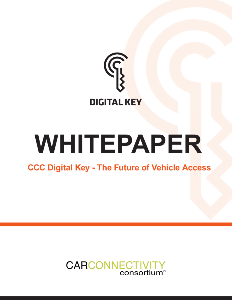 CCC Digital Key: The Future of Vehicle Access