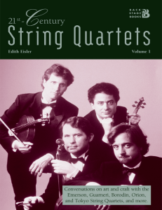 21st-Century String Quartets: Emerson, Guarneri & More