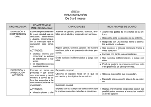 Gu&iacute;a Curricular de Habilidades de Comunicaci&oacute;n (0-2 A&ntilde;os)