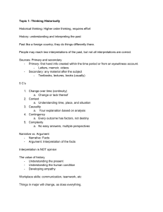 History Lecture Notes: Reconstruction, Big Business & Labor