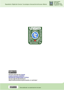 Cadena de Valor y Calidad del Cacao: Tesis Cooperativa Allima Cacao