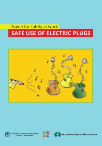 Safe Use of Electric Plugs: A Workplace Safety Guide