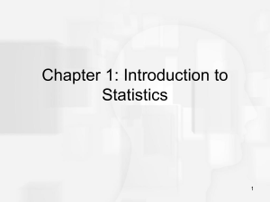 Introduction to Statistics: Variables, Scales, Studies & Data Analysis