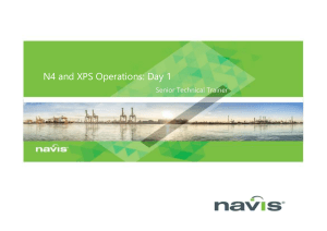 N4 & XPS Operations Training: Day 1 Overview