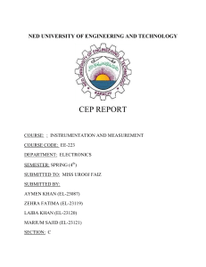 LM35 Temperature Measurement Report - Arduino Project