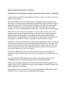 Earl Spencer's Eulogy for Princess Diana: An Excerpt