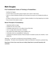 Mark Douglas: Trading Principles for Probabilistic Thinking & Consistency