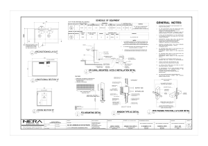 Air Conditioning Layout & Equipment Schedule