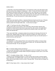 World War II: History, Key Events, and Lessons