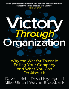 Victory Through Organization: Talent & Business Success