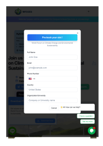 WFCCES 2025: Climate Change & Sustainability Conference