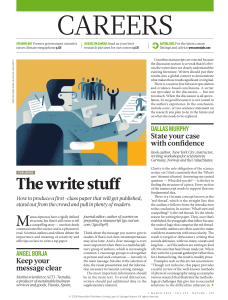 Effective Scientific Writing: Tips for Publication Success