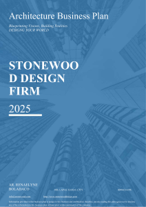 Stonewood Design Firm Business Plan: Architecture & Sustainability