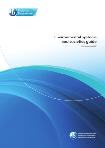 ESS Guide: Environmental Systems & Societies Diploma