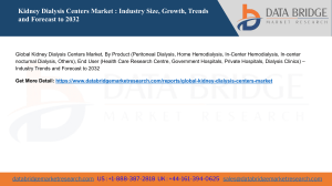 Kidney Dialysis Centers Market: Size, Growth, Trends to 2032