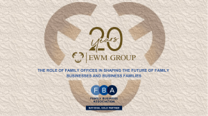 Family Office Role in Family Business Future