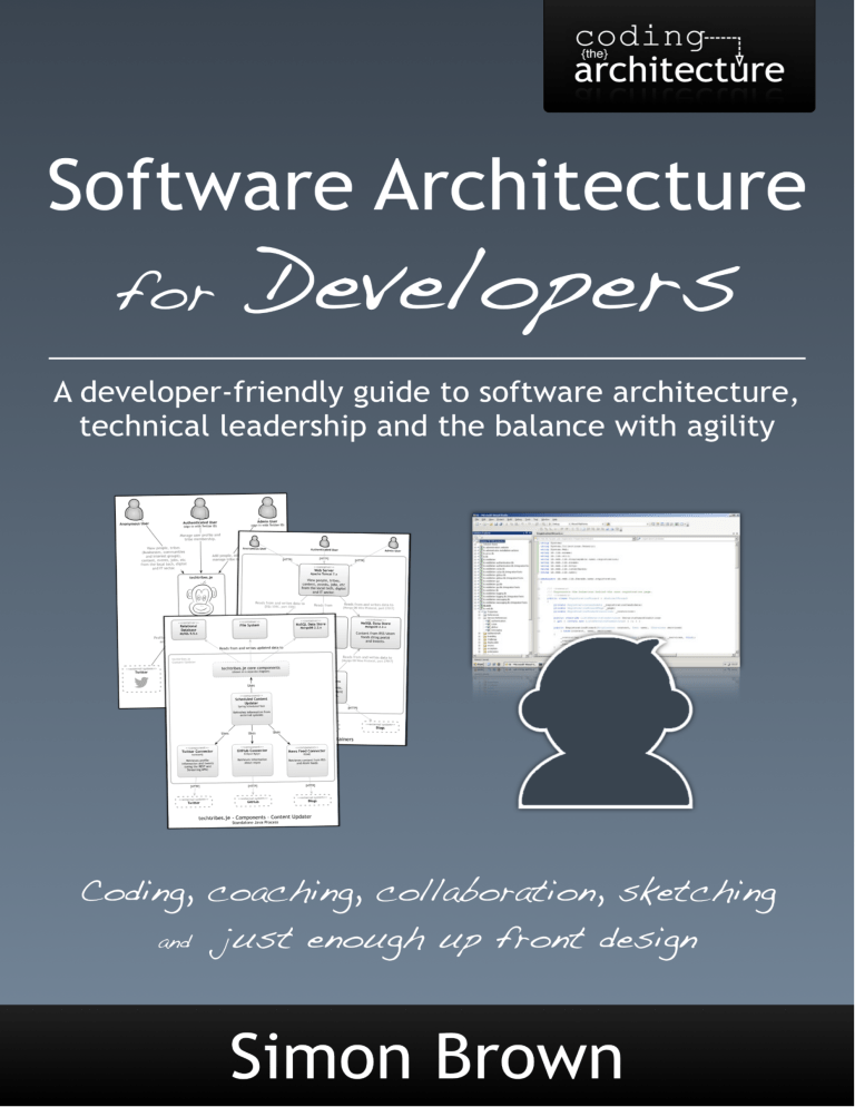 Software Architecture for Developers - sddconf2014-software ...