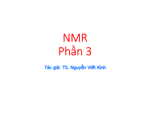 NMR Spectroscopy: Principles and Techniques