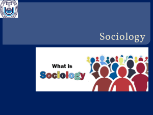 Sociology: An Introduction to Key Concepts and Perspectives