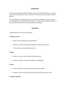 Tercera Ley de Newton Explicada: Acción y Reacción