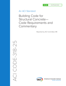 ACI CODE-318-25: Structural Concrete Building Code & Commentary