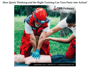 CPR & AED Training: Turn Panic into Action | CPR Professor