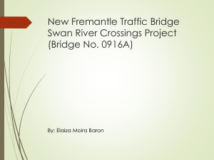 Fremantle Bridge Project: Requirements & Tasks