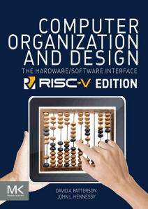 Computer Organization and Design: RISC-V Edition | Hardware/Software
