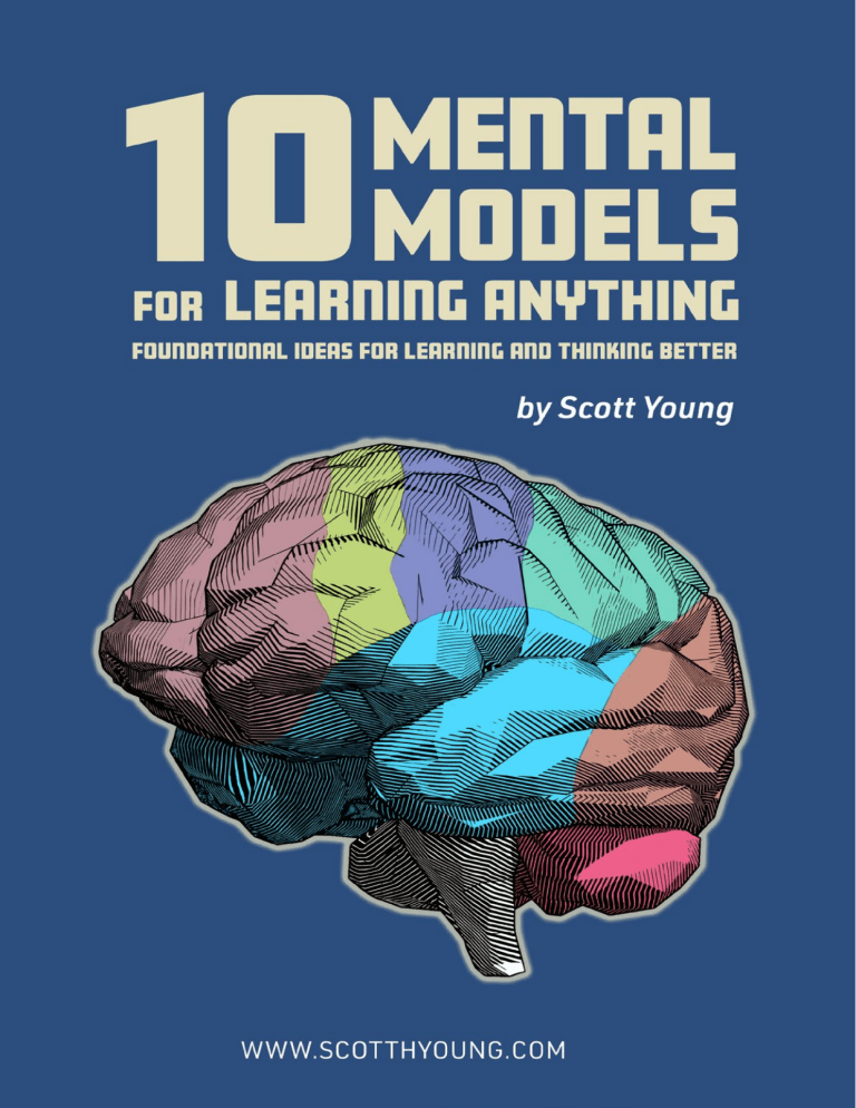 10 Mental Models for Learning: Foundational Ideas to Learn Anything