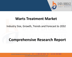 Warts Treatment Market: Size, Growth, Trends to 2032