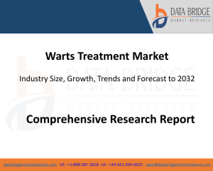 Warts Treatment Market: Size, Growth, Trends, Forecast to 2032