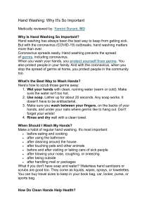 Hand Washing: Importance, Steps & Health Benefits