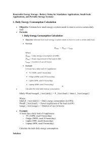 Battery & Solar Sizing Guide for Renewable Energy Systems