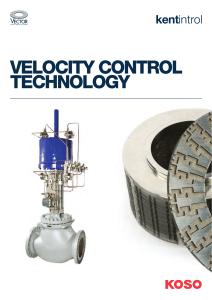 VECTOR&trade; Valve Trims: Velocity Control Technology