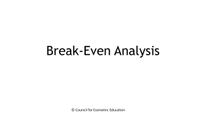 Break-Even Analysis: Formula & Chart Explained
