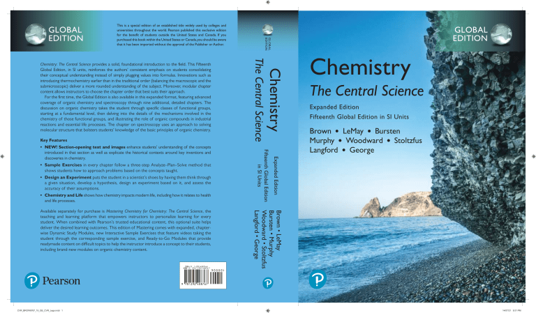 Chemistry The Central Science Teacher Edition