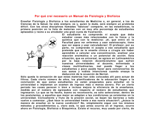 Manual de Fisiolog&iacute;a y Biof&iacute;sica: Desaf&iacute;os y Soluciones en la Ense&ntilde;anza