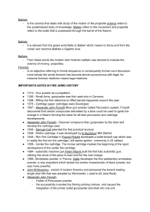 Ballistics: History & Key Figures in Firearms Development