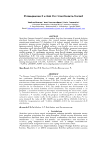 Artikel Pemrograman R untuk Distribusi Gamma-Normal- Delia Paramitha (08011181419066)
