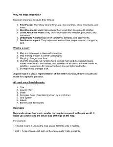 Map Skills: Importance, Elements, and Scale Exercises