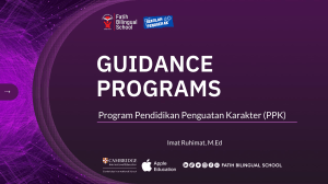 Fatih Bilingual Schooli juhendamisprogrammide &uuml;levaade