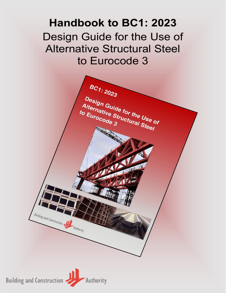 Handbook to BC1: Design Guide for Alternative Structural Steel to ...